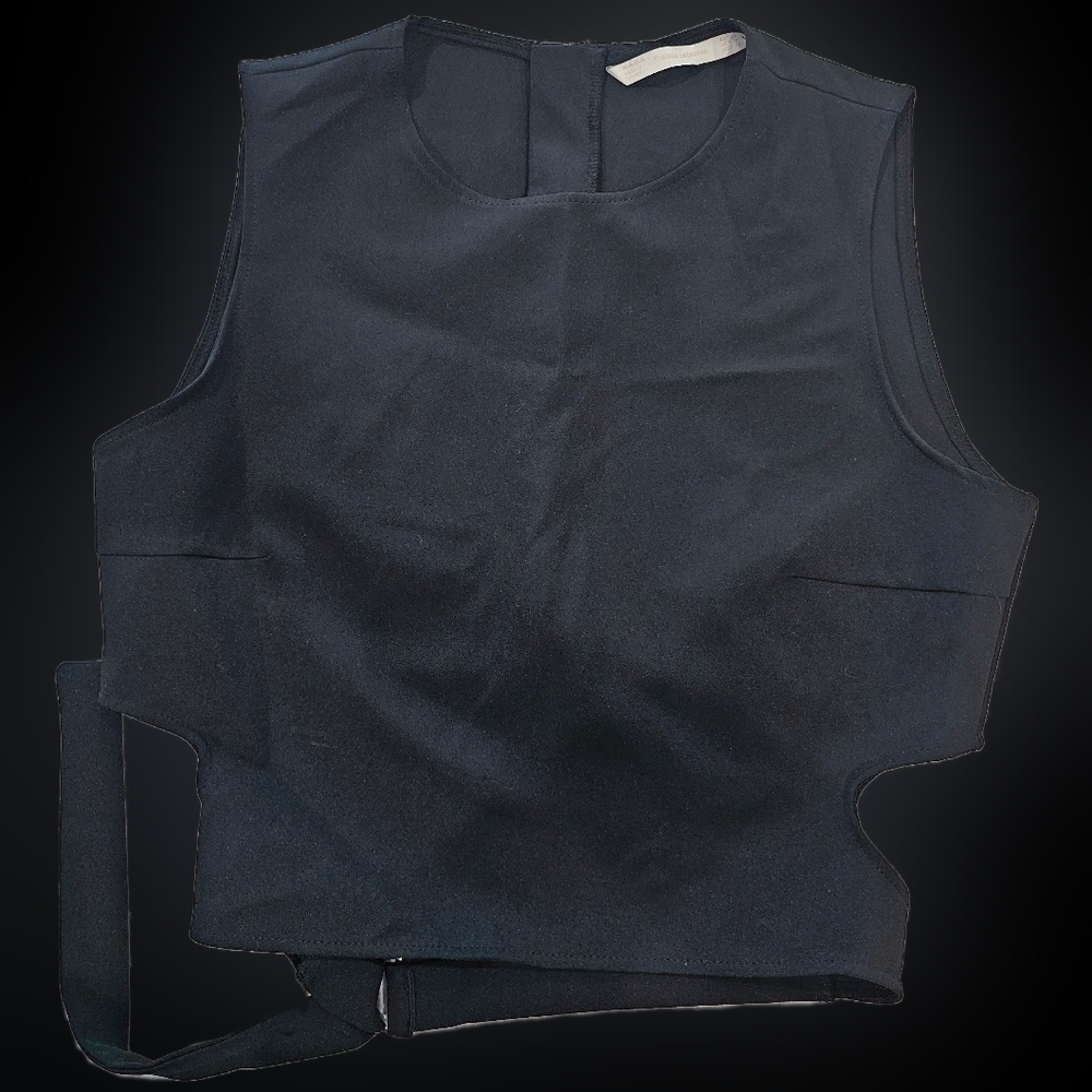 Zara Black Sleeveless Top